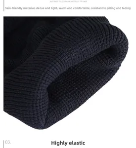 Close-up of tight rib-knit fabric texture on windproof warm balaclava mask