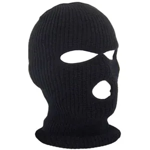 Knitted Balaclava Ski Mask Full Face Cover Winter Warm Outdoor Cycling Windproof Soft Beanie Hat For Men Women