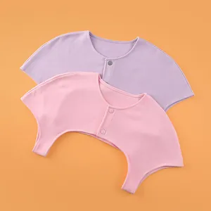 Cationic Velvet Warm Shoulder Wrap For Men Women Round Neck Snap Button Shoulder Protector For Sleeping Home Air Conditioned Room