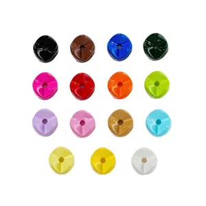 Perle in acrilico colorate sfaccettate per la creazione di gioielli fai da te