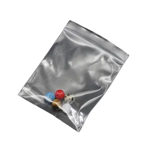 Παχύρευστη διαφανής σακούλα PE με κλείσιμο ziplock για συσκευασία κοσμημάτων και χαντρών
