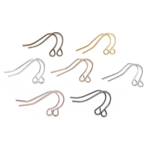 Fischhaken-Ohrhaken in sieben Metallic-Farben für DIY-Schmuck und Ohrringe Herstellung