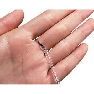 Ajusteur de taille de bague transparent en silicone souple pour bagues trop grandes