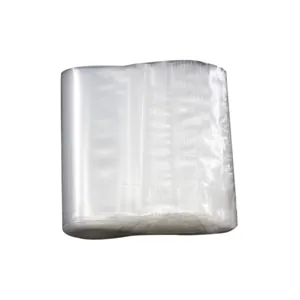 Stapel transparenter PE-Druckverschlussbeutel für die Verpackung von Schmuck