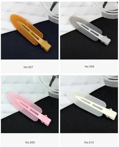 Détails de pinces à cheveux en acrylique en couleurs ambre, gris, rose et crème