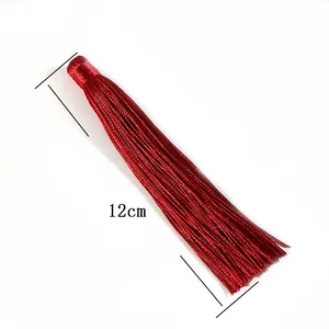 Nappina rosso scuro da 12cm per creazioni fai da te e accessori per capelli vintage