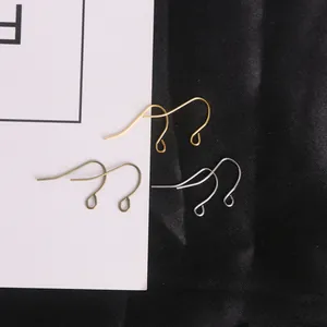 Ganchos para Pendientes de Aleación de Metal Con Bucle para la Fabricación de Joyas DIY Oro Plata Bronce Antiguo Piezas de Pendientes