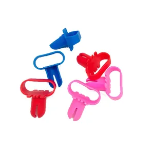 Annodatori di palloncini in plastica rossa blu e rosa per decorazioni di matrimoni