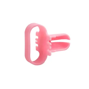 Strumento per annodare palloncini in plastica rosa per decorazioni di matrimoni e feste