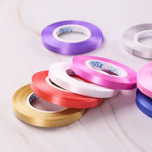 Set of 10m colorful decorative balloon ribbons for party wedding and gift wrapping