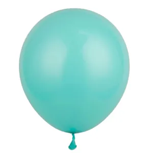 Ballon épais en latex nacré vert menthe de 12 pouces pour fête et décoration de mariage