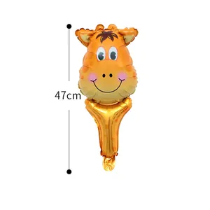 Aufblasbarer 47cm Giraffen Aluminiumfolien-Ballon für Kinderpartys Spielzeug