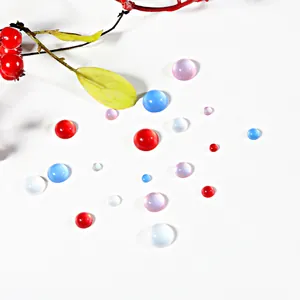 Colorful resin cat eye cabochons in various sizes for DIY handmade jewelry making