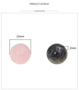 Λεπτομέρεια από χάντρες ρητίνης 12mm με εσωτερική οπή 2mm για DIY κοσμήματα