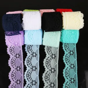 Ruban de dentelle florale de 4cm pour couture DIY et décoration de vêtements