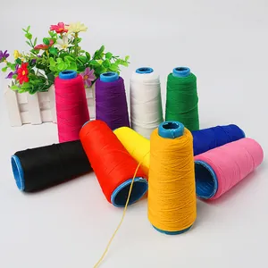High Elasticity Polyester Thread For Bow Making DIY Handcraft Accessories Multi Color Elastic String Large Spool For Jewelry Making