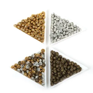 Vintage legering kralen in goud, zilver en brons voor doe-het-zelf sieraden en ambachten