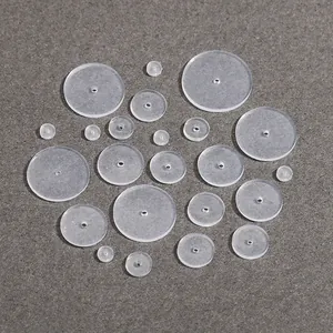 Clear Silicone Earring Back Pads Stability Discs For Piercings Earrings DIY Jewelry Making Accessories Multiple Sizes