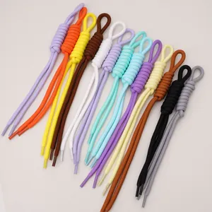 Colorful 22cm polyester Roman knot paracord cords for DIY handmade jewelry and accessories