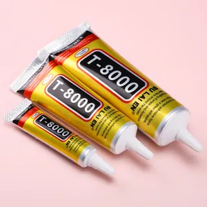 Three sizes of T-8000 multipurpose waterproof adhesive glue for jewelry and DIY crafts