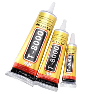 Professional T-8000 adhesive glue for jewelry and DIY crafts in 110ml 50ml 15ml sizes