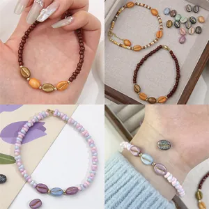 Kleurrijke acryl koffieboon kralen voor DIY armbanden en handgemaakte sieraden