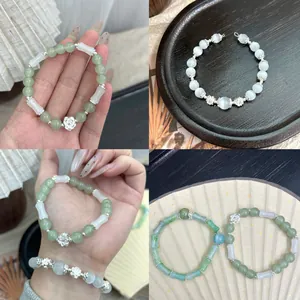 Perline distanziatrici a fiore in lega per gioielli fai-da-te e accessori per bracciali