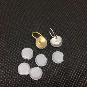 Convertitori per orecchini a clip placcati oro 18k con cuscinetti in silicone morbido