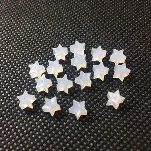 Star shaped translucent silicone earring backs for DIY jewelry making accessories