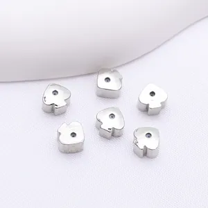 Fermoirs de boucles d'oreilles en silicone plaqués or 18k pour la création de bijoux