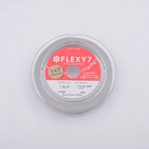 Filo d'acciaio inossidabile 0,40mm 1x7 per creazione gioielli fai da te 100m
