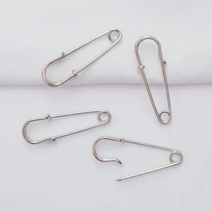 Set of 4 high-quality 14k gold-filled safety pins for DIY jewelry and sewing projects