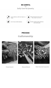 Vues détaillées de la fabrication de bijoux avec perles et strass sertis à la main sur métal