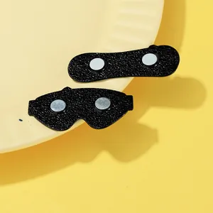 Magneti da frigo creativi design montagna con texture nera e potenti magneti, set da 2