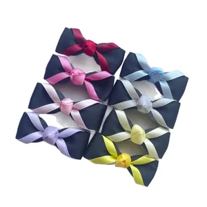 Set di 7 fiocchi fatti a mano da 6cm colorati per accessori capelli e decorazioni