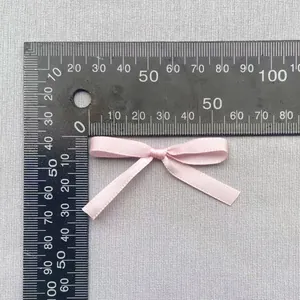 Rosa Satin Schleife DIY Zubehör für Kleidung und Haarschmuck, 48mm Breite Messung