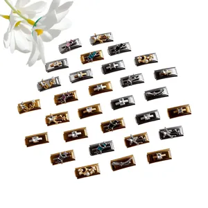 Bracciali charm italiani in acciaio con stelle e luna in oro argento e nero metallizzato