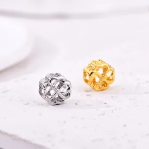 Hohlherz- und Unendlichkeitsanhänger in Silber und Gold für DIY-Schmuckherstellung