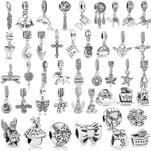 DIY Astronaut Moon Star Charms Alloy For Bracelet Jewelry Making Findings Heart Animal Pendants