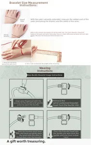 Guida alla misurazione del polso e all'uso della chiusura per bracciale con perline