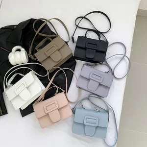 Sac à main vintage minimaliste pour femme en similicuir disponible en six couleurs