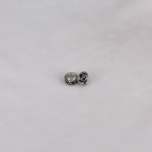 14mm resin resin floral glass beads with silver cores for DIY European style bracelets
