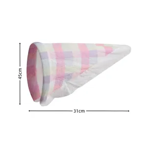 Fascia per capelli scozzese stile francese con pizzo e dimensioni 45 cm x 31 cm