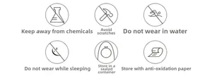 Detailed guide for jewelry care instructions including storage and cleaning tips for necklaces