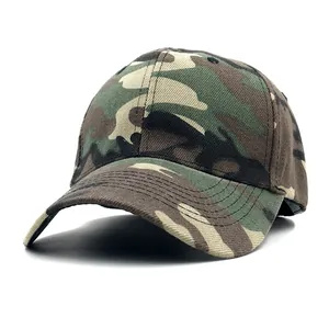 Unisex Camouflage Baumwolle Baseballkappe Verstellbar Outdoor Sonnenschutz Militärstil Hut Für Herren Damen Casual Sport