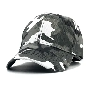 Klassische Camouflage-Baseballkappe für Herren und Damen mit verstellbarem Schirm