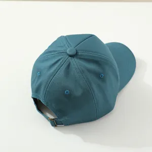 Casquette enfant bleu paon avec camion dessin animé et boucle en métal ajustable