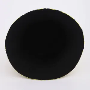 Cappello da pescatore nero unisex con motivo anatra gialla protezione solare