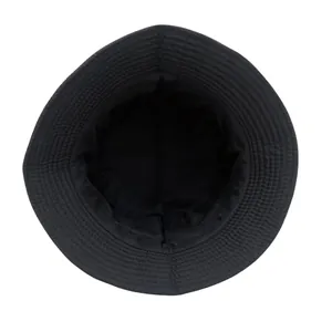 Double-sided Halloween bucket hat with pumpkin print and reinforced stitching on the brim