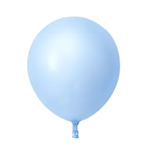 Premium 12-inch macaron lichtblauwe latex ballon voor elegante verjaardagsdecoratie